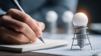 Ai-driven business planner icon concept on a usa map representing intelligent strategies and efficient planning solutions