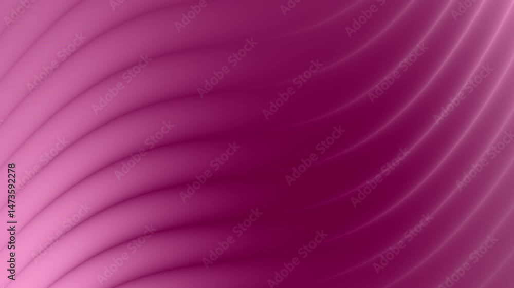 Aufkleber smooth, flowing pink abstract background with soft curved lines and gentle lighting gradients.