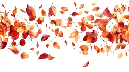 Autumn leaves swirling in the wind (99)