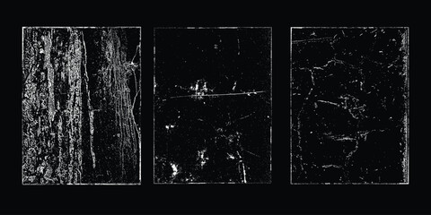 Grunge Urban Backgrounds set.Texture Vector.Dust Overlay Distress Grain ,Simply Place illustration over any Object to Create grungy Effect .abstract,splattered , dirty, texture for your design