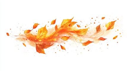 Autumn leaves dancing in the wind (38)