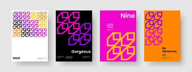 Isolated Poster Layout. Geometric Banner Design. Abstract Book Cover Template. Brochure. Business Presentation. Background. Flyer. Report. Portfolio. Pamphlet. Advertising. Journal. Leaflet