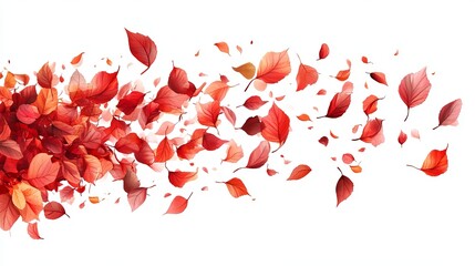 Falling autumn leaves (30)