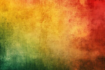 Vibrant, textured blend of warm and cool colors.  A mix of reds, oranges, yellows, greens, and browns, creating a rich, dynamic, and slightly rough surface