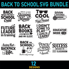 Back to school svg bundle