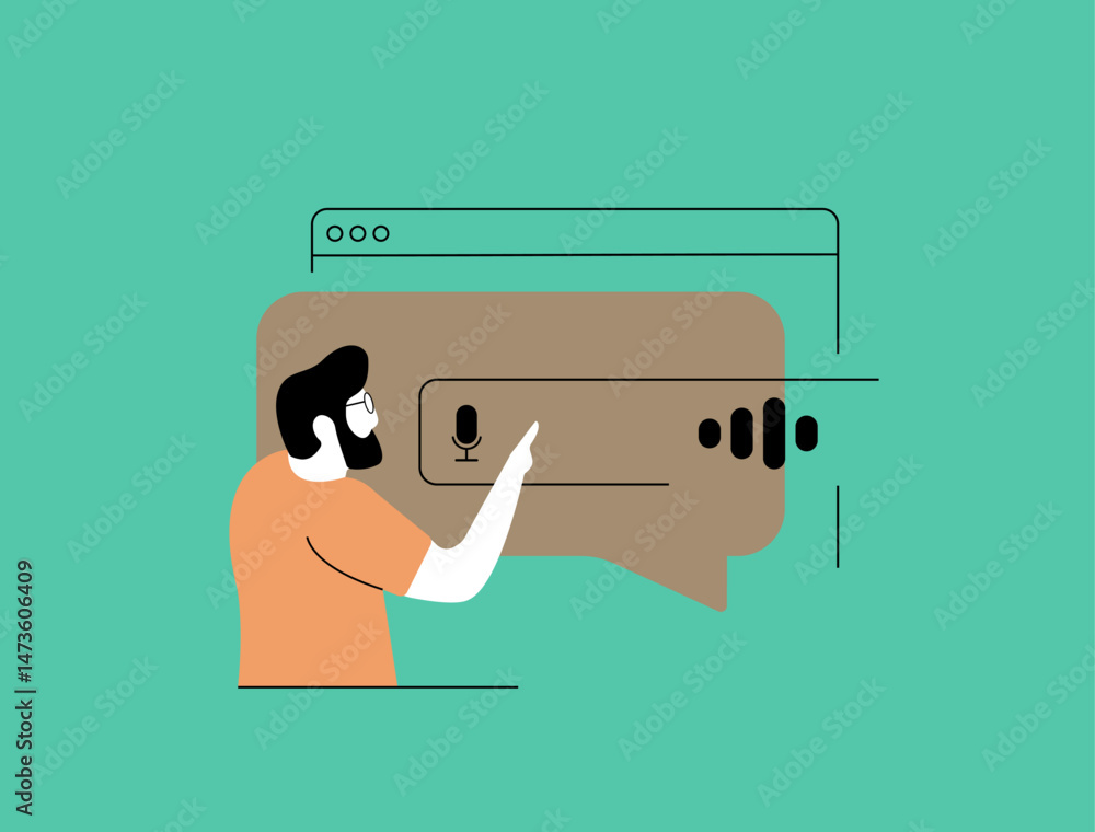 Poster voice search optimization - natural language queries, voice-enabled speech recognition, structured d