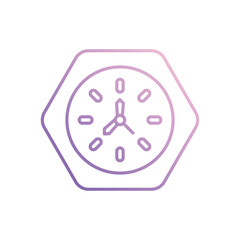 24/7 Support icon vector stock illustration