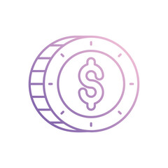 Billing Support icon vector stock illustration