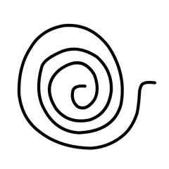 Spiral Spring Vector Icon