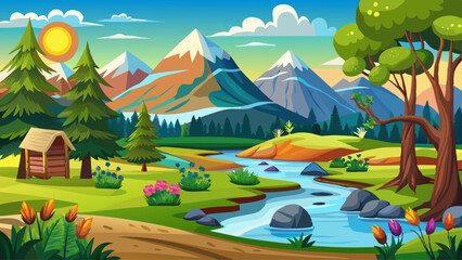 Nature outdoor landscape