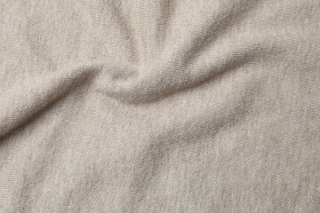 Fototapeta premium Beige fabric. Fabric textures for background, natural fabrics