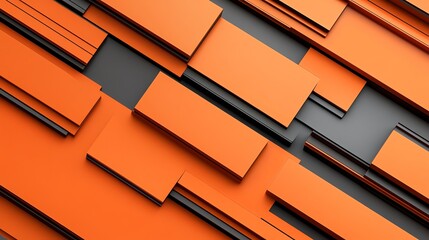 Abstract orange textured background seamless pattern design element