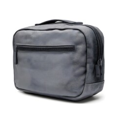 Naklejka premium Travel Effortlessly with Matte Powder Gray 3D Ripstop Nylon Pouch Equipped for Ultimate Gear Organization
