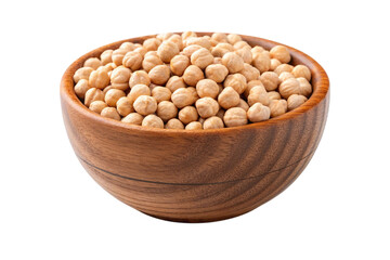 wooden bowl with lentils