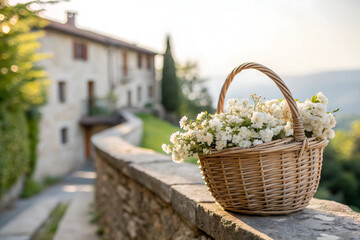 flowers in the street