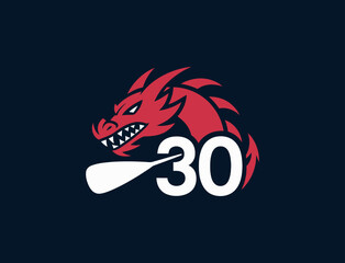 Red Dragon 30 Logo