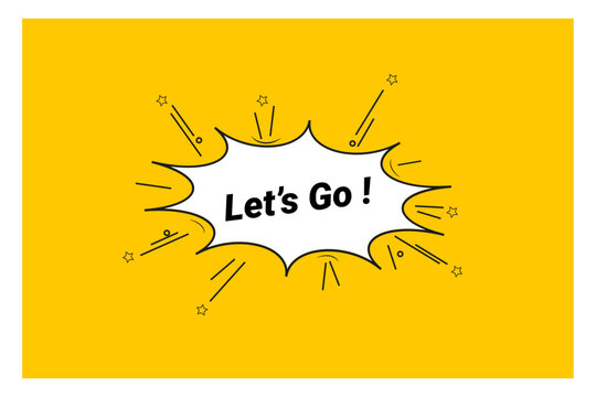  lets' go comic word ,let's go comic poster, let' go word, 