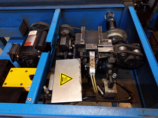 Mechanism of the packaging machine.