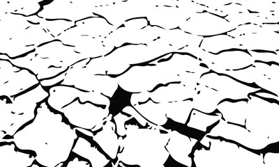 The Cracks Grunge Urban Background.Texture Vector.Dust Overlay Distress Grain ,Simply Place illustration over any Object to Create grungy Effect .abstract,splattered , dirty,poster for your design.