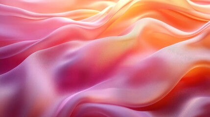 Obraz premium Soft, flowing fabric in warm hues