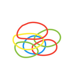 colorful rubber bracelets
