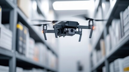 Drone in Warehouse Inventory