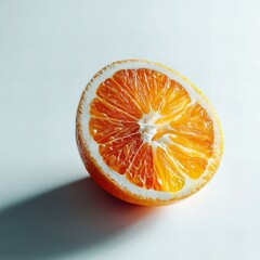 orange on white background