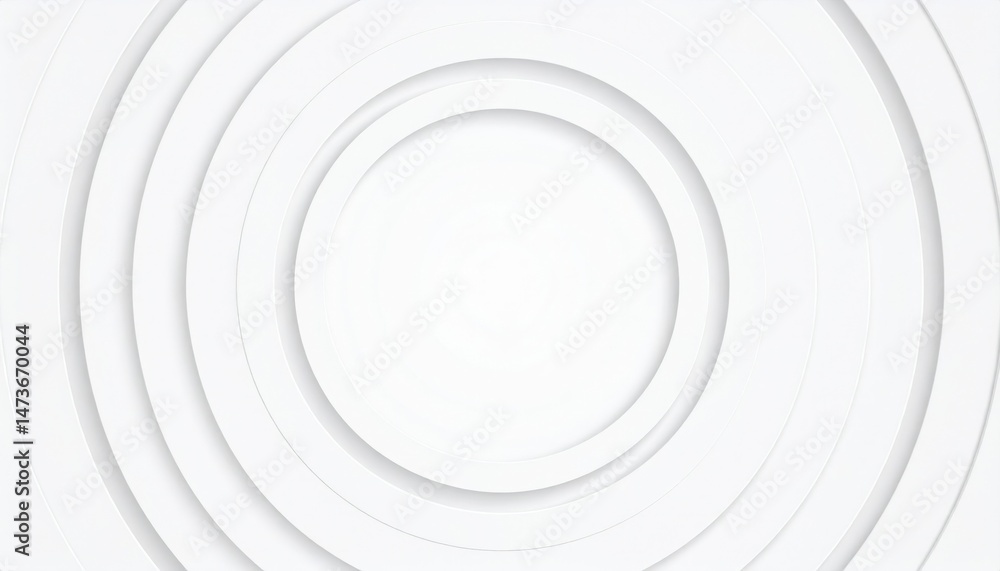 Poster dynamic circular patterns abstract design digital artwork minimalist environment aerial view modern 