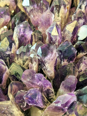 amethyst mineral texture