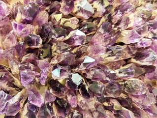 amethyst mineral texture