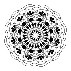 Mandala decorative background