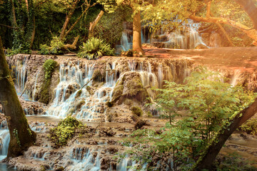 Spring view, Krushuna waterfalls, Bulgaria