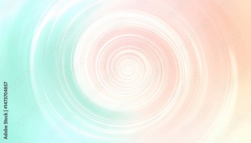 Aufkleber dynamic swirling motion abstract background visual art soft colors aesthetic design conceptual repre