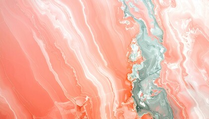 Fototapeta premium Abstract fluid art creation digital canvas visual artwork contemporary design aerial view color harmony