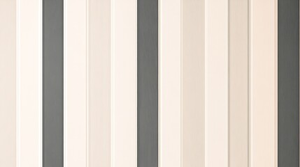 Vertical striped design with beige and dark gray panels.