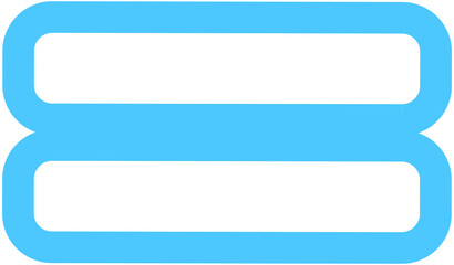 Obraz premium Equal Sign = 