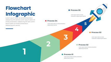Process Diagrams Infographic Template