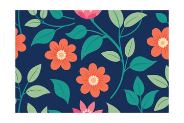 floral background with flowers