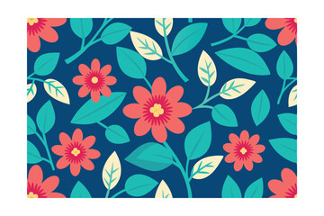 floral background with flowers