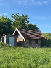 old house in the countryside