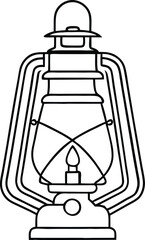 Oil Lamp Icon