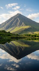 Fototapeta premium Mirror of the Mountain's Soul