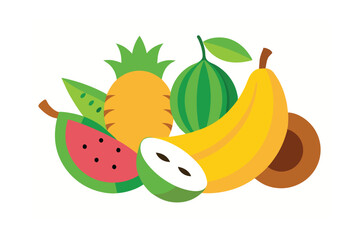  Thai Fruits Printable Graphic Design 