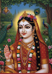 Obraz premium Mirabai, the Divine Bhakti Saint