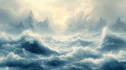 Emotive landscapes shift and morph based on unseen feelings, their contours reflecting joy, sorrow, and serenity, a world sculpted by sentiment