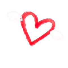 Heart shaped love