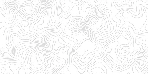Topographic Design Pattern with Seamless Lines Representing Area Spaces and Grid Layouts on a Modern Geometric Map
