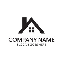 Real Estate Logo Design, Unique and Professional Home, House Logo Design