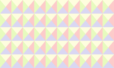 Pastel triangle pattern.  Perfect for backgrounds, textiles, or website design.  A calming, geometric design with a minimalist aesthetic.  Evokes feelings of serenity and order.