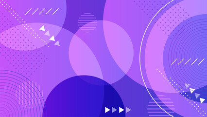 Purple Abstract pop art color paint splash pattern background. Memphis geometry background